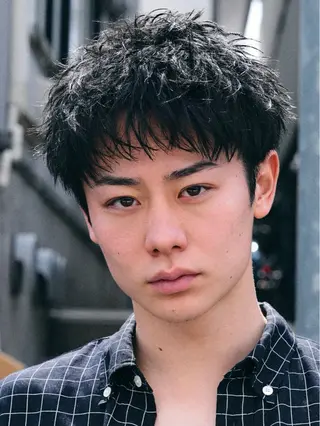 ショート メンズ fifth/メンズ ボブ特化/カズのヘアスタイル