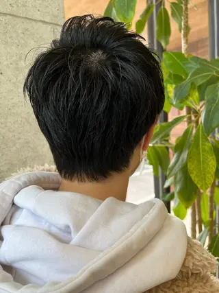 メンズ マルヤマ ヒカルのヘアスタイル