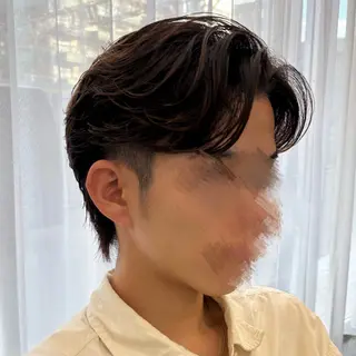 ショート momo🎀毛流れ パーマ/🚹限定のヘアスタイル