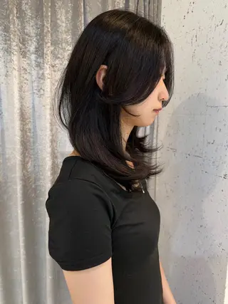 ミディアム カラー mai / linoah˚✧のヘアスタイル