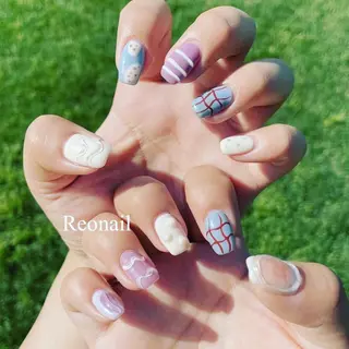 ネイル Blowe ニュアンスのネイルデザイン