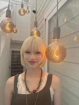 ショート カラー 💎透明感カラー特化 💎TAISEIのヘアスタイル