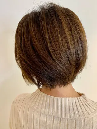ショート カラー Culumi クルミ 松井照雄/梅田茶屋町のヘアスタイル