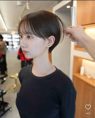 ショート ma riのヘアスタイル