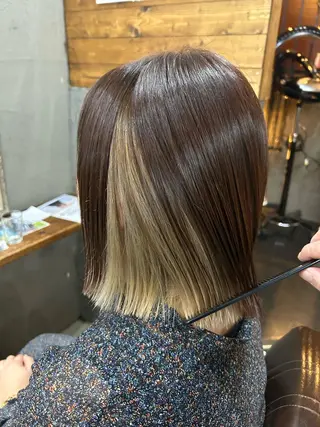 ショート パーマ 桜田 修未のヘアスタイル