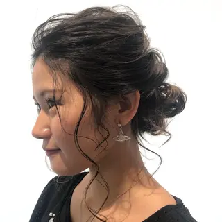 ヘアアレンジ 東 みのりのヘアスタイル