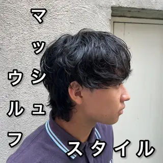 ショート パーマ メンズ 🏆メンズヘア特化 🥇代表りんぺーのヘアスタイル
