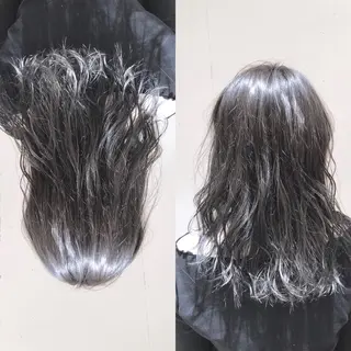 ミディアム カラー パーマ ヘアアレンジ 【ツヤ髪美容師】 ツダケイスケのヘアスタイル