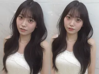 ロング 🤍韓国ヘア/ かえで🤍のヘアスタイル