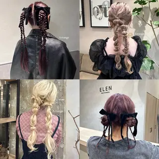 ヘアアレンジ nanami ¦髪質改善¦ブリーチのヘアスタイル