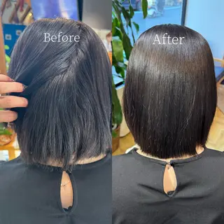ミディアム Kaori🌈透明感 カラー / 髪質改善のヘアスタイル