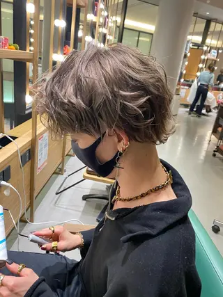 メンズ unopulir 景山 凌のヘアスタイル