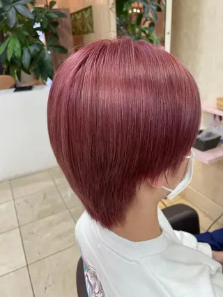 ショート 前田 菜奈子のヘアスタイル