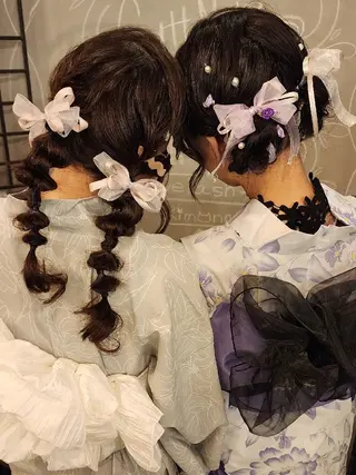 ヘアアレンジ ロング ESTELA... OHARA のヘアスタイル