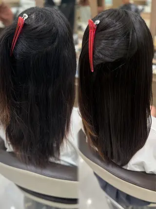 ロング 縮毛矯正/パーマ ⭐️安井七海のヘアスタイル