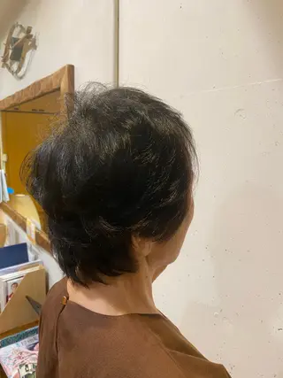 ショート カラー 長澤 しずくのヘアスタイル