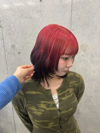 ミディアム 🛼ヘアメイクボブ 🍭yui :)のヘアスタイル