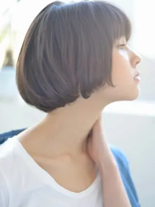 ショート カラー すきバサミを使わない カット✂️✨郡司泰之のヘアスタイル