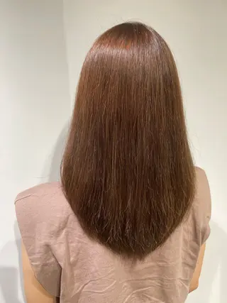 ロング あやか 白髪ぼかしハイライトのヘアスタイル