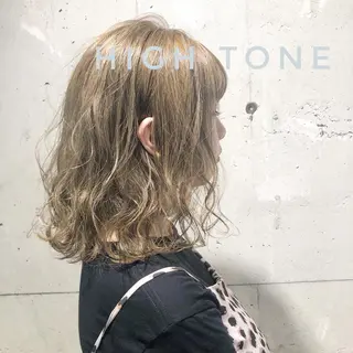 ミディアム カラー YU-KA ✂︎Rico.のヘアスタイル