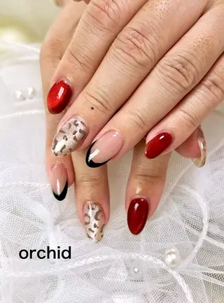 ネイル orchid ♡オーキッドのネイルデザイン