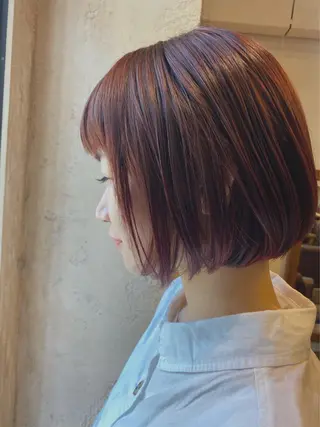 ショート カラー マンツーマン 美容師💚コウブチのヘアスタイル