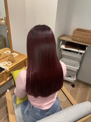 ロング カラー RINNO🌷透明感 カラー/髪質改善のヘアスタイル