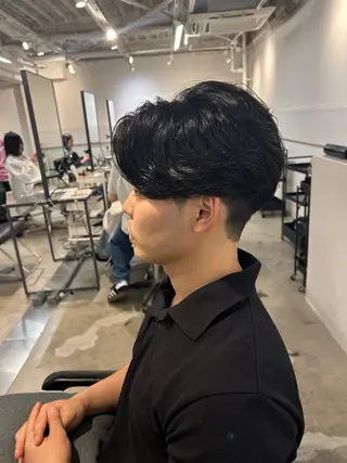パーマ メンズ メンズ清潔感のプロ 💈メンズパーマ藤田のヘアスタイル