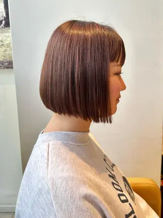 ミディアム 石井 乃映瑠のヘアスタイル