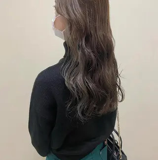 ミディアム カラー 清村 和音のヘアスタイル