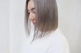 ミディアム カラー パーマ ヘアアレンジ キッズ ネイル マツエク・マツパ 古賀 侑磨のヘアスタイル