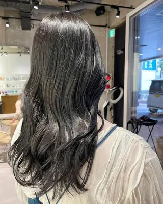 ロング カラー mina🪐立川駅/ 無料ショートカットのヘアスタイル