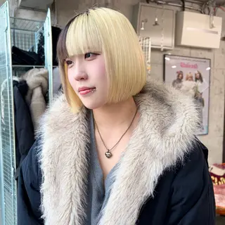 ショート カラー TAKUMA⛓️ヘア × ファッション⛓️のヘアスタイル