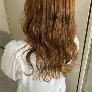 セミロング カラー 清村 和音のヘアスタイル