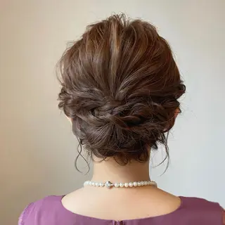 ミディアム ヘアアレンジ ERI / newi町田のヘアスタイル