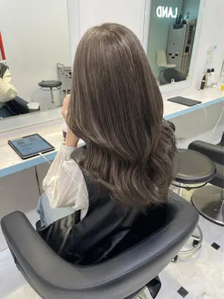 ミディアム 顔周りレイヤー/新宿 /モテ艶カラー/航介のヘアスタイル