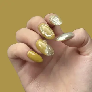 ネイル ネイルサロン /しあわせたいむ🌱のネイルデザイン