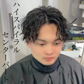 パーマ メンズ メンズパーマの達人 KAITOのヘアスタイル