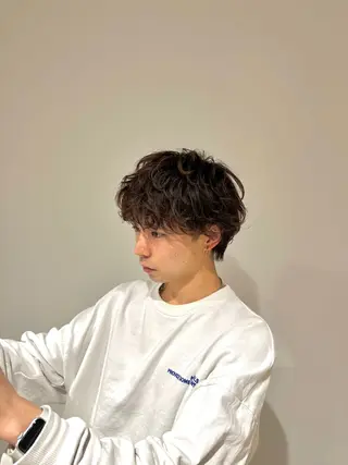 パーマ メンズ 🔥メンズ特化 /パーマ&カット🌀のヘアスタイル