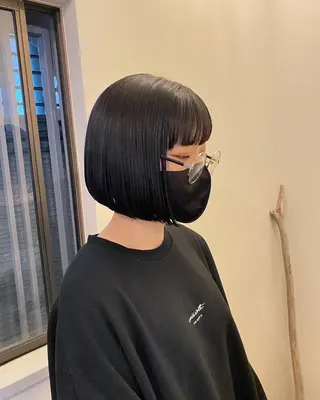 ショート ムナカタ アカリのヘアスタイル