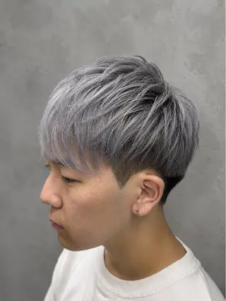 ショート カラー メンズ 🔮メンズ縮毛矯正 メンズパーマ💎竹永のヘアスタイル