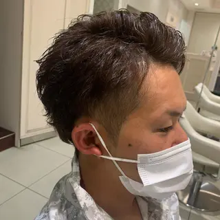 パーマ メンズ 川上 美咲のヘアスタイル