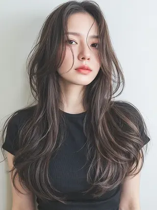 ロング ミニモ人気①位🥇 似合わせ×髪質改善のヘアスタイル