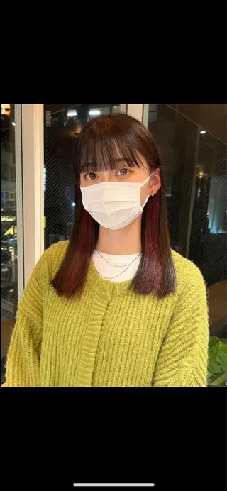 セミロング カラー 似合わせレディース/ メンズ/あゆかのヘアスタイル