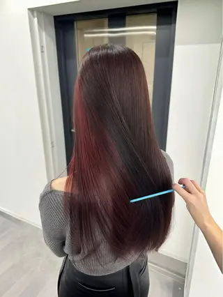 ロング カラー 🍀透明感ナチュラル カラー🍀じゅんのヘアスタイル