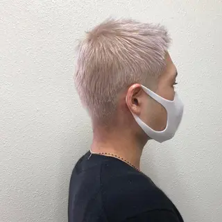 ショート カラー メンズ Men'ssalon LiG/江坂のヘアスタイル