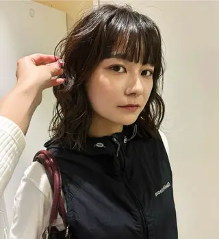 ショート パーマ ヘアアレンジ 💟Opus // Mizuki🐕のヘアスタイル