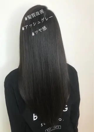 セミロング ウルフカット レイヤーカット上柿のヘアスタイル