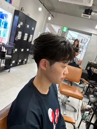 パーマ メンズ 下北沢メンズパーマ 特化園田　楓莉のヘアスタイル