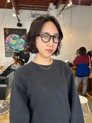 パーマ ORe'S HAIR BE　GLaDまなみのヘアスタイル